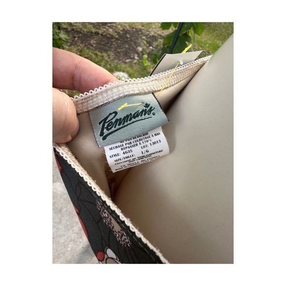 Vtg | 90s Chiffon Floral A-Line Skirt Fairycore Green Tan Orange Elastic Waist S - Picture 6 of 7